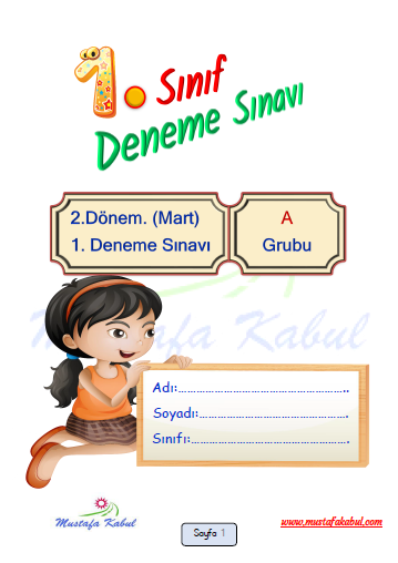  1.Sınıf 2.Dönem Deneme Sınavı-1