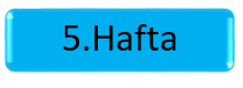   1.Sınıf 5.Hafta Sonu Ödevi