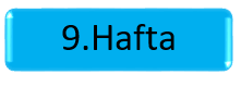   1.Sınıf 9.Hafta Sonu Ödevi